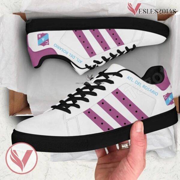 Atl. Del Rosario Logo Stan Smith Shoes, Unique Sneaker For Fans - Vesles2014s 1