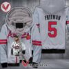 Atlanta Braves Freddie Freeman 5 Legend Player Gray 2019 3D Fleece Hoodie, Best Outfit For Fans Sport - Vesles2014S 1
