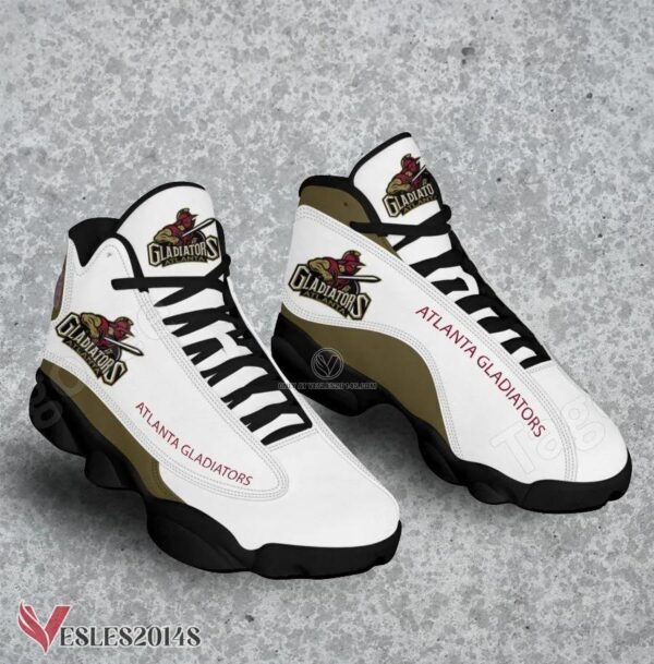 Atlanta Gladiators Club Air Jordan 13 Shoes, Best Sneaker Gifts For Fans - Vesles2014s 1