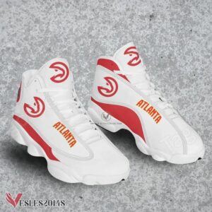 Atlanta Hawks Air Jordan 13 Shoes, Best Sneaker Gifts For Fans - Vesles2014s 1