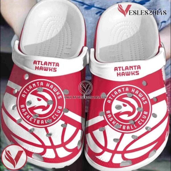 Atlanta Hawks Basketball Club Crocs Clogs Crocband Comfortable Shoes For Men Women, Unique Gift From  Vesles2014S