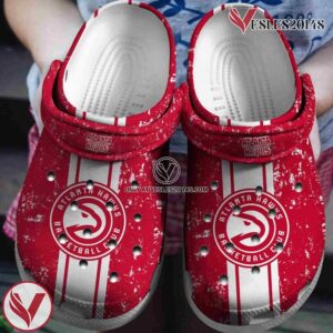 Atlanta Hawks Basketball Club Crocs Clogs Shoes Crocband Comfortable For Men Women, Unique Gift From  Vesles2014S
