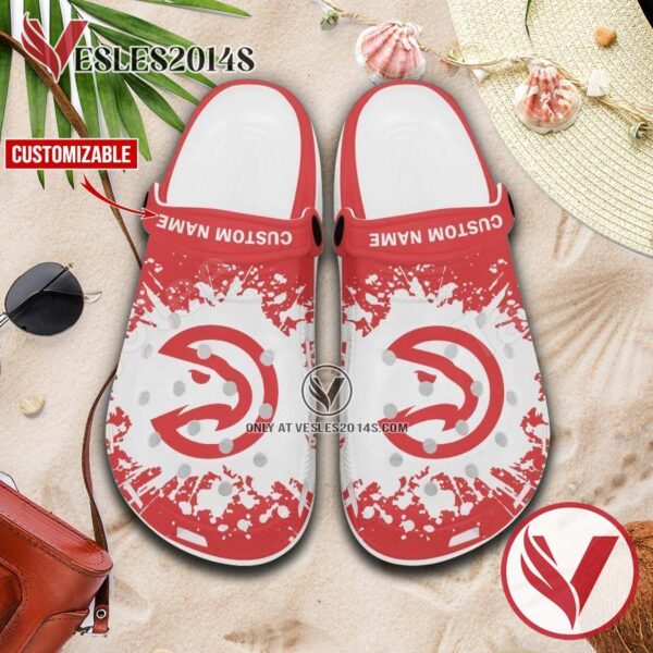 Atlanta Hawks Crocs Clogs, Unique Footwear For Fans 1