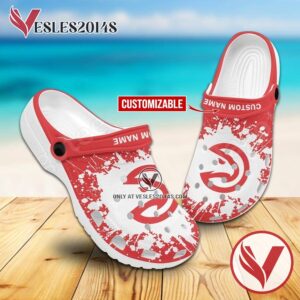 Atlanta Hawks Crocs Clogs, Unique Footwear For Fans