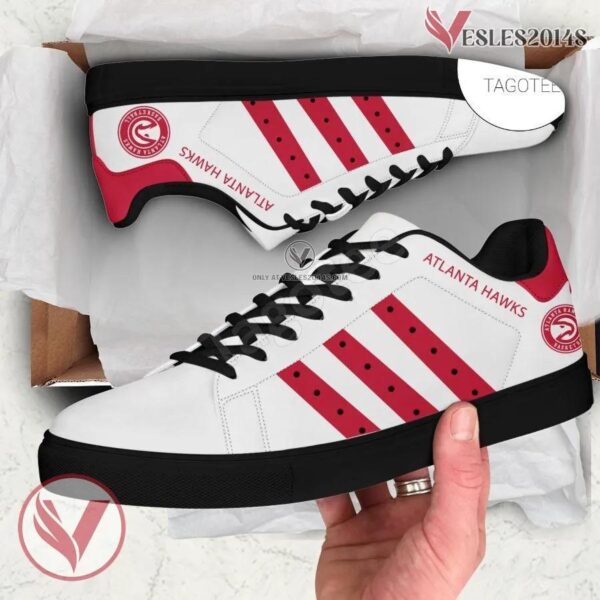 Atlanta Hawks Logo Stan Smith Shoes For Men And Womens - Vesles2014s 1