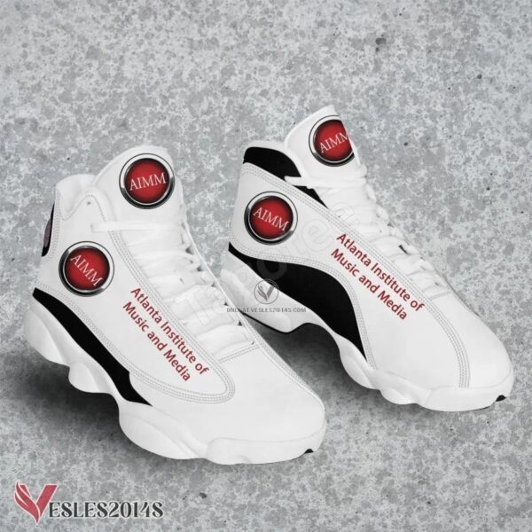 Atlanta Institute of Music and Media Logo Air Jordan 13 Shoes, Best Sneaker Gifts For Fans - Vesles2014s 1