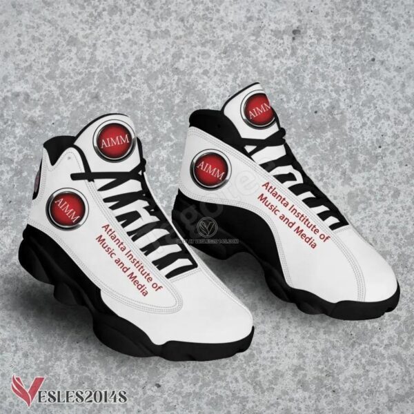 Atlanta Institute of Music and Media Logo Air Jordan 13 Shoes, Best Sneaker Gifts For Fans - Vesles2014s