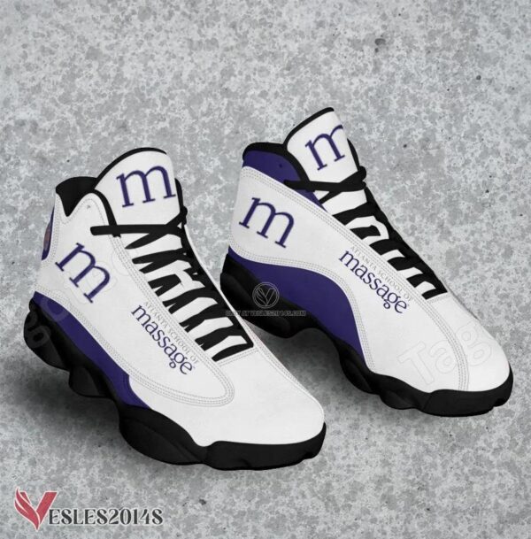 Atlanta School of Massage Logo Air Jordan 13 Shoes, Best Sneaker Gifts For Fans - Vesles2014s 1