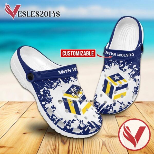 Atlanta Technical College Crocs Clogs, Unique Footwear For Fans
