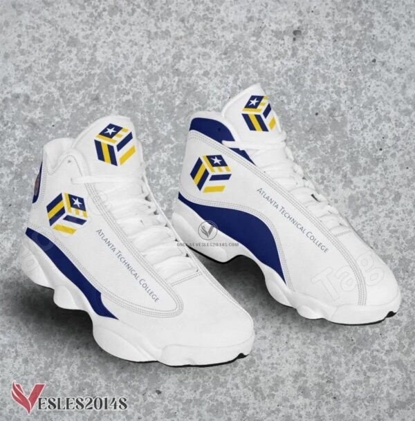 Atlanta Technical College Logo Air Jordan 13 Shoes, Best Sneaker Gifts For Fans - Vesles2014s