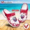Atlante FC Logo Custom Crocs Clogs, Unique Footwear For Fans