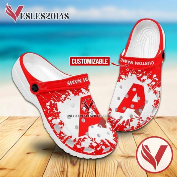 Atlantis University Custom Crocs Clogs, Unique Footwear For Fans