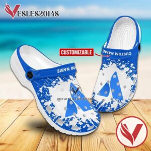 Atlassian Logo Crocs Clogs, Unique Footwear For Fans