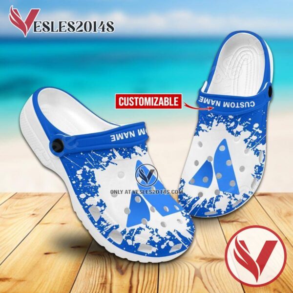 Atlassian Logo Crocs Clogs, Unique Footwear For Fans
