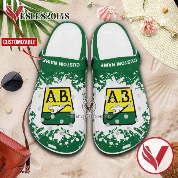 Atletico Bucaramanga Crocs Clogs, Unique Footwear For Fans 1