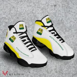 Atletico Bucaramanga Logo Air Jordan 13 Shoes, Best Sneaker Gifts For Fans - Vesles2014s 1