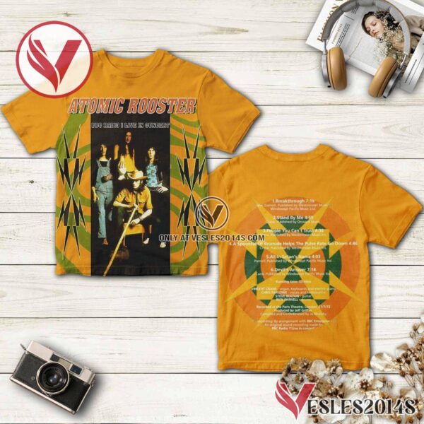 Atomic Rooster Bbc Radio 1 Live In Concert Album Cover Shirt, Unique Gifts For Music Lovers - Vesles2014S