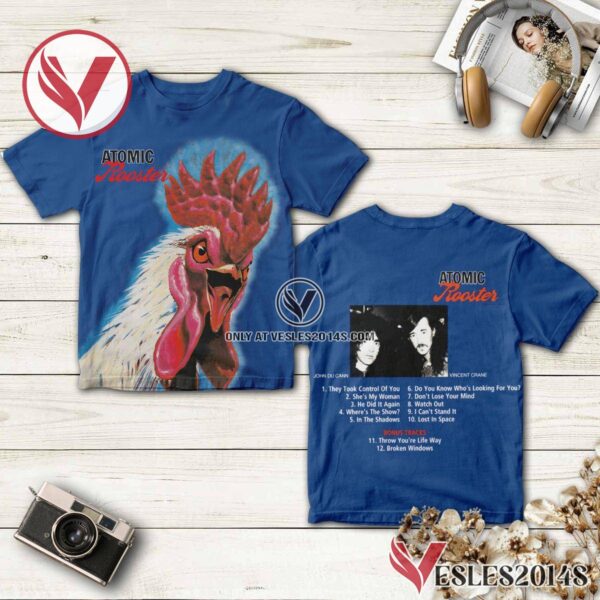 Atomic Rooster The Sixth Studio Album Cover Shirt, Unique Gifts For Music Lovers - Vesles2014S