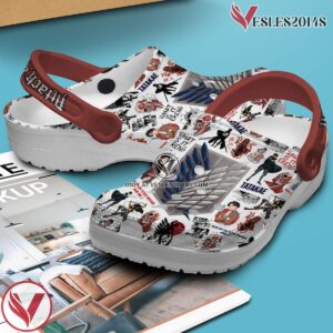 Attack on Titan Anime Crocs Crocband Clogs Shoes Comfortable For Men Women and Kids, Unique Gift From  Vesles2014S 3