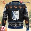 Attack on Titan Survery Corps Ugly Christmas Sweater, Unique Christmas Gift For Fans - Vesles2014S