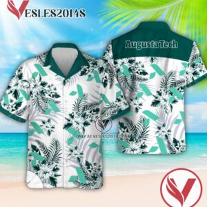 Augusta Technical College Logo Aloha Summer Shirt, Perfect Gifts Idea In Holiday - Vesles2014S 1