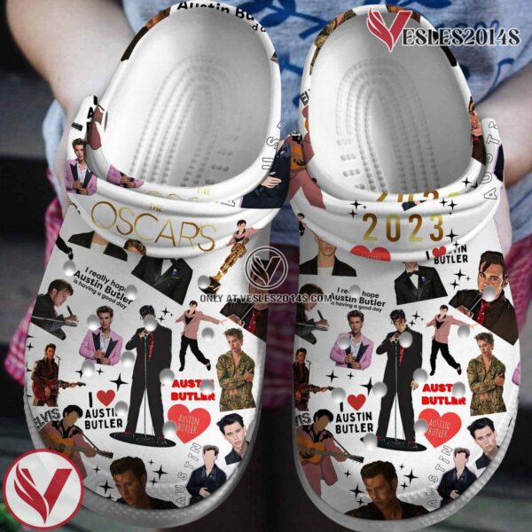 Austin Butler Movie Crocs Crocband Clogs Shoes Comfortable For Men Women and Kids Style 1 - Vesles2014S