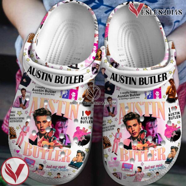 Austin Butler Movie Crocs Crocband Clogs Shoes Comfortable For Men Women and Kids Style 2 - Vesles2014S