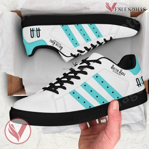 Austin Kade Academy Logo Stan Smith Shoes, Unique Sneaker For Fans - Vesles2014s 1
