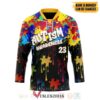 Autism Awareness Personalized Hockey Jersey, Trending Gifts For Fans - Vesles2014s