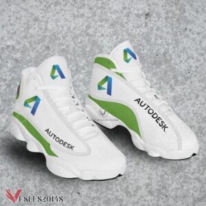 Autodesk Logo Air Jordan 13 Shoes, Best Sneaker Gifts For Fans - Vesles2014s