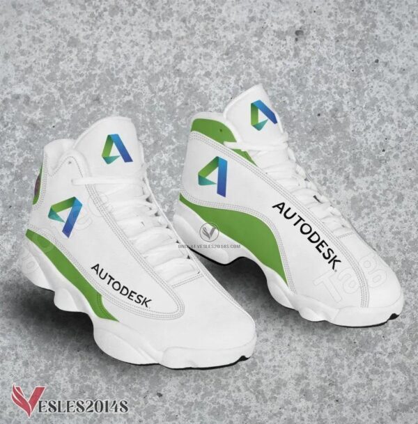 Autodesk Logo Air Jordan 13 Shoes, Best Sneaker Gifts For Fans - Vesles2014s