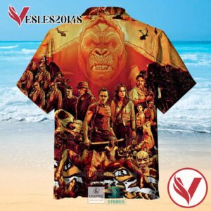 Autumn King kong Casual Hawaiian Shirt, Best Gifts For Summer Vesles2014S 2