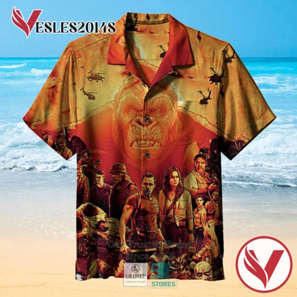 Autumn King kong Casual Hawaiian Shirt, Best Gifts For Summer Vesles2014S 3