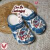 Avalanche Personalized CAvalanche Hockey Ripped American Flag Clog Shoes, Unique Gift From  Vesles2014S