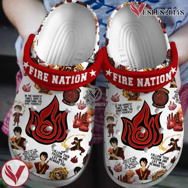 Avatar Fire Nation Movie Crocs Crocband Clogs Shoes Comfortable For Men Women and Kids - Vesles2014S