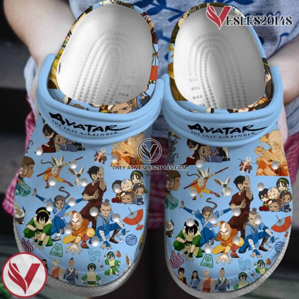 Avatar The Last Airbender Cartoon Premium Crocs Crocband Clogs Shoes Comfortable For Men Women and Kids Style 1, Unique Gift From  Vesles2014S