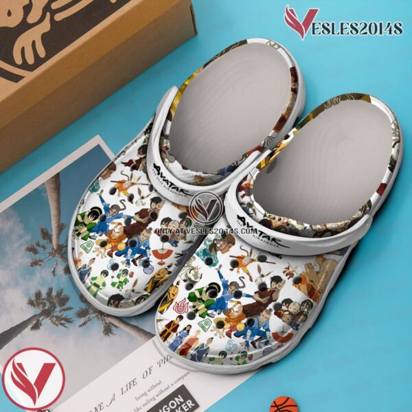 Avatar The Last Airbender Cartoon Premium Crocs Crocband Clogs Shoes Comfortable For Men Women and Kids Style 2, Unique Gift From  Vesles2014S 3