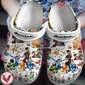 Avatar The Last Airbender Cartoon Premium Crocs Crocband Clogs Shoes Comfortable For Men Women and Kids Style 2, Unique Gift From  Vesles2014S