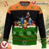 Avatar the Last Airbender On the Chimney Top Ugly Christmas Sweater, Unique Christmas Gift For Fans - Vesles2014S