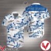 Avedis Zildjian Blue Tropical Floral White Hawaiian Shirt, Unique Gifts For Friends - Vesles2014S 1