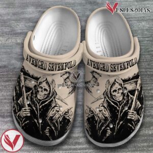 Avenged Sevenfold Music Band Crocs Crocband Clogs Shoes, Unique Gifts For Fans Style 2 - Vesles2014S 2