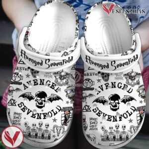 Avenged Sevenfold Music Band Crocs Crocband Shoes Clogs, Unique Gifts For Fans - Vesles2014S