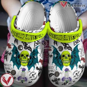 Avenged Sevenfold Music Crocs Crocband Clogs Shoes, Unique Gifts For Fans Style 1 - Vesles2014S