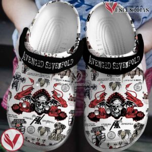 Avenged Sevenfold Music Crocs Crocband Clogs Shoes, Unique Gifts For Fans Style 3 - Vesles2014S 4