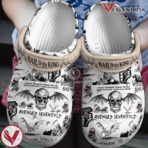 Avenged Sevenfold Music Crocs Crocband Clogs Shoes, Unique Gifts For Fans Style 6 - Vesles2014S
