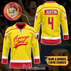 Average Joe's Personalized Hockey Jersey, Trending Gifts For Fans - Vesles2014s 2