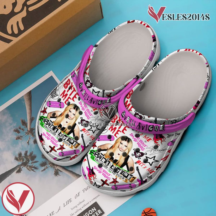 Avril Lavigne Music Crocs Crocband Clogs Shoes, Unique Gifts For Fans Style 3 - Vesles2014S 2