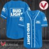 Azure Bud Light Baseball Jersey, Perfect Gifts For Fans - Vesles2014S