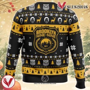 B99 Brooklyn Nine-Nine Ugly Christmas Sweater, Unique Christmas Gift For Fans - Vesles2014S 1