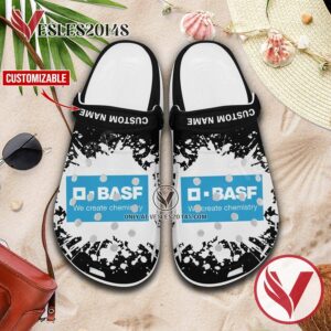 BASF Germany Logo Crocs Clogs, Unique Footwear For Fans 1